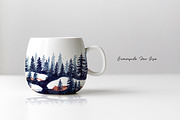 Watercolor Winter Landscapes, an Illustration by Yorda Studio (Thumbnail 11 of 11)