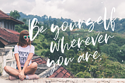 Sensation, a Script Font by Larin Type Co. (Thumbnail 5 of 10)
