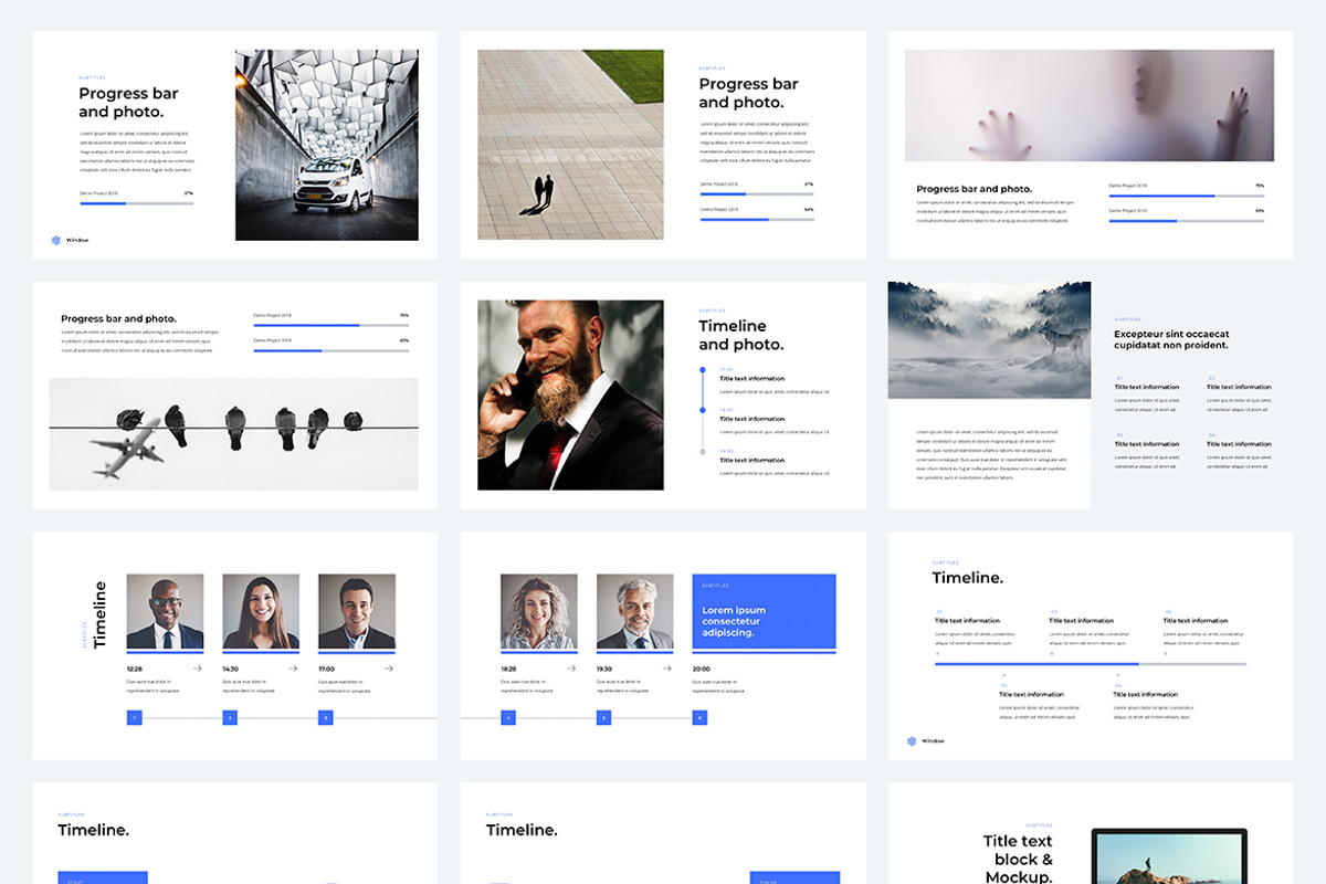 Business Keynote Template 2018, a Presentation Template by HiSlide.io