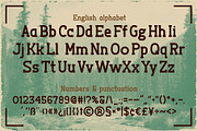 Outdoors Vintage Label Font, a Slab Serif Font by JumboDesign (Thumbnail 3 of 6)