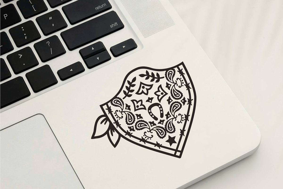 Cowboy Bandana SVG Bundle Western, a Graphic by TanchaArt (Photo 4 of 11)