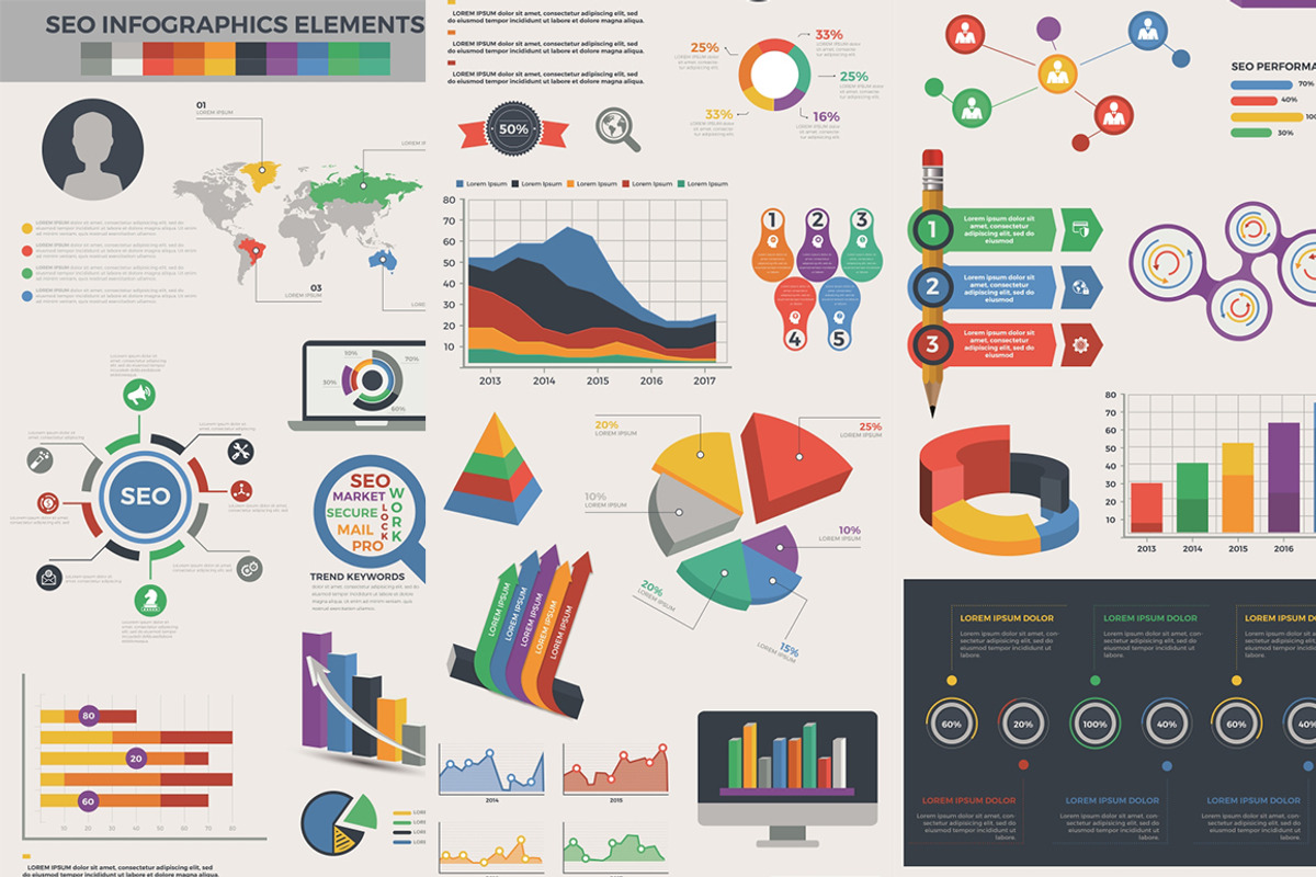 Infographics Ultra Big Bundle, a Templates & Theme by Design_Planet