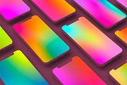 100 Vibrant & Multi-Color Gradients, a Background Graphic by Ashley Scott Designs (Thumbnail 2 of 5)