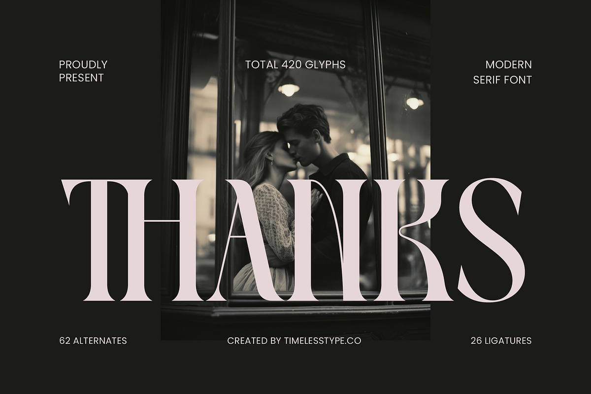 Magoth Modern Serif Display Font, a Serif Font by timelesstype.co (Photo 20 of 20)