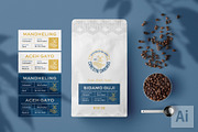 Conestia Omnimus Special Coffee Bag, a Marketing Template by fisihsani (Thumbnail 1 of 8)
