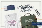 Kingbirds - 6 Styles Monoline Script, a Script Font by Letterhend Studio (Thumbnail 6 of 9)