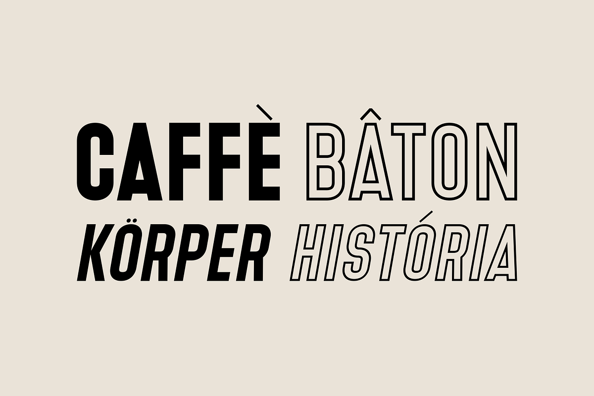 Denso – Font Family, a Font by Stefano Giliberti (Photo 9 of 10)