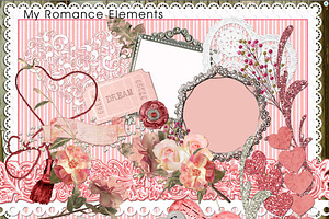 My Romance Clip Art & Element Pack49