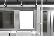 Subway Interior Poster Mockup, an Advertising Mockup by Bartama Graphic (Thumbnail 5 of 5)