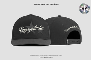 SNAPBACK HAT MOCKUP