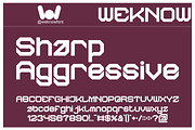 The Machine Font, a Sans Serif Font by weknow (Thumbnail 4 of 8)