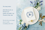 Peacocks Wedding Crest, a Decorative Illustration by Encre Studio (Thumbnail 2 of 5)