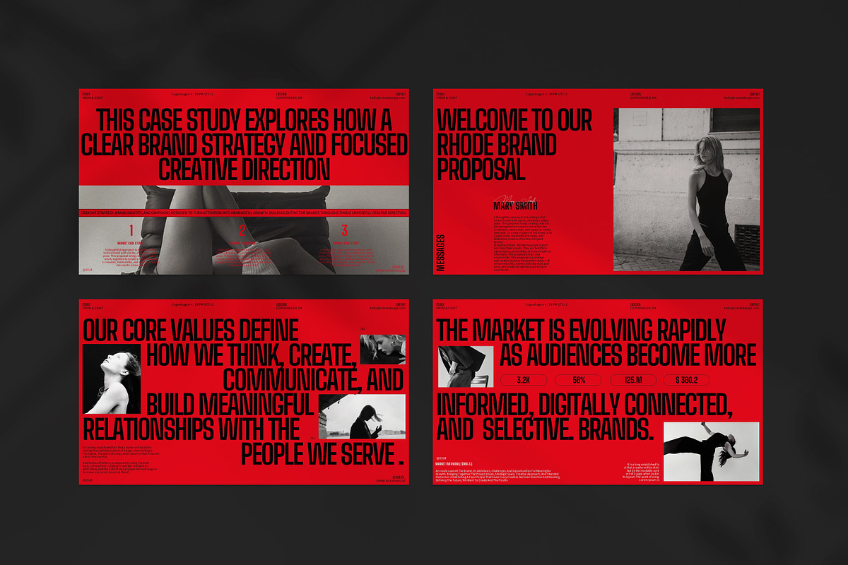 RHODE | Brand Proposal Presentation, a Presentation Template by CreativexGenius (Photo 8 of 10)