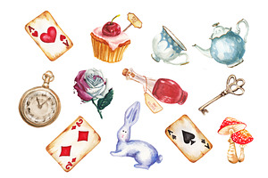 "Alice in the Wonderland" collection