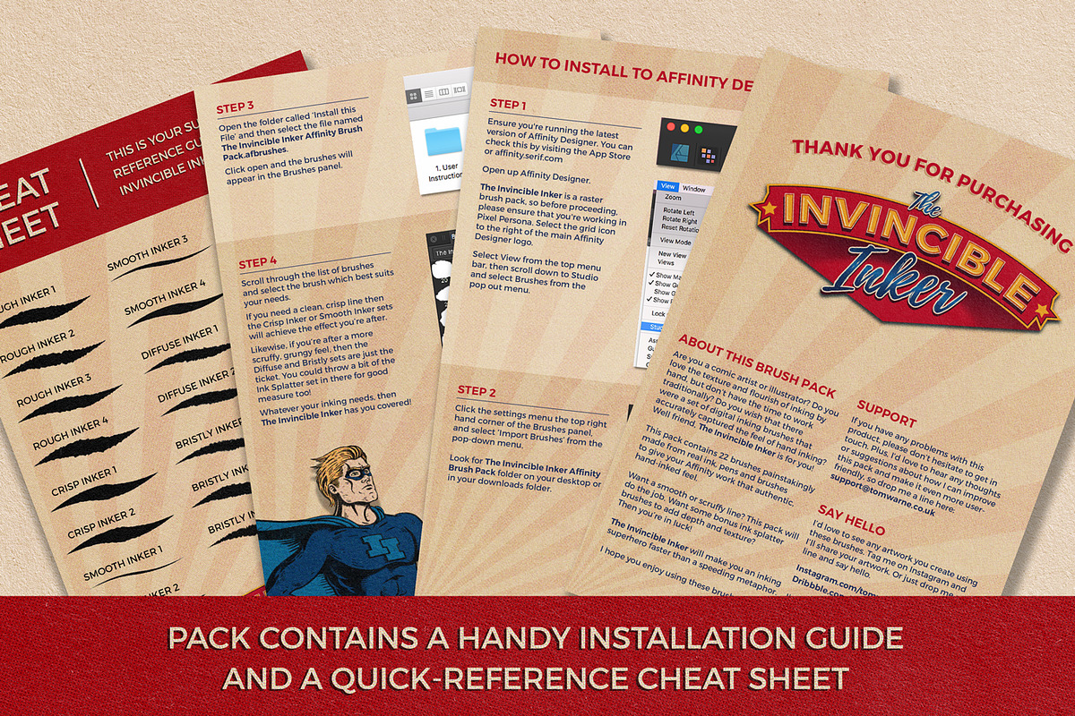 The Invincible Inker for Affinity, a Brush Add-On by TomWarne (Photo 8 of 11)