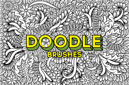 Doodle Brushes for Adobe illustrator