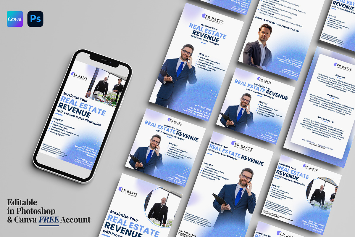 Real Estate Social Media Banners, a Social Media Template by PixelsDesign (Photo 4 of 4)
