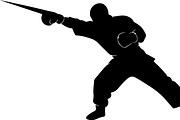 Boxing Fighter Silhouette Bundle, an Illustration by Designs_River (Thumbnail 11 of 31)