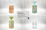 Clear Loaf/BreadBag Packaging Mockup, a Cups & Container Mockup by INCDesign (Thumbnail 6 of 10)