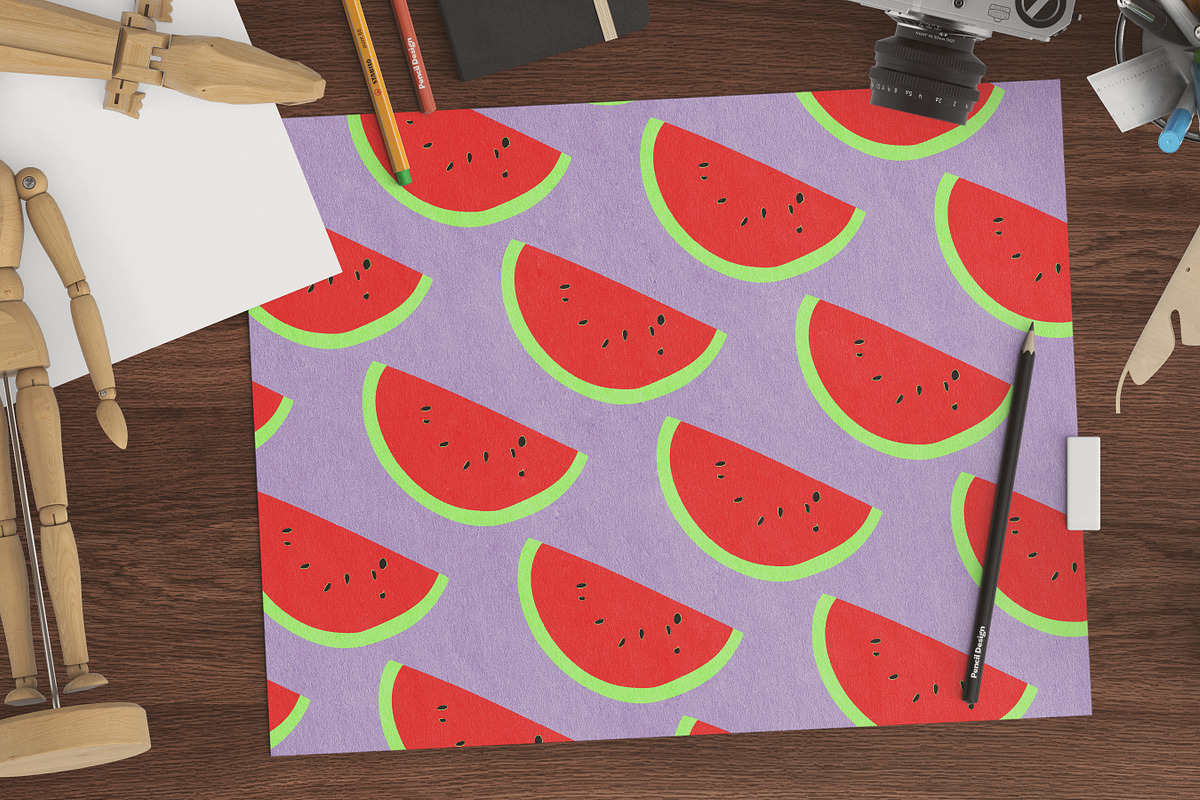 Food Pattern Pack 1, a Pattern Graphic by Mel's Shop (Photo 10 of 12)