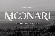 Moonari - Luxury Sans Typeface, a Sans Serif Font by Bentype Studio (Thumbnail 1 of 5)