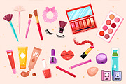 Cosmetic Beauty Set, an Object Graphic by MISS CHATZ (Thumbnail 1 of 3)