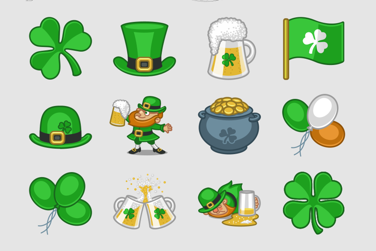 St. Patrick's Day Icon Set, an Icon by Iconka (Photo 2 of 2)