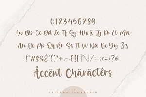 Misty Cotton Modern Calligraphy Font