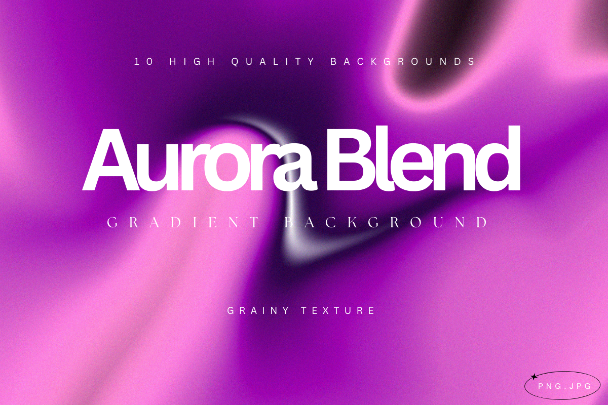 Aura Gradient Grainy Backgrounds, a Background Graphic by presetsroom (Photo 10 of 10)
