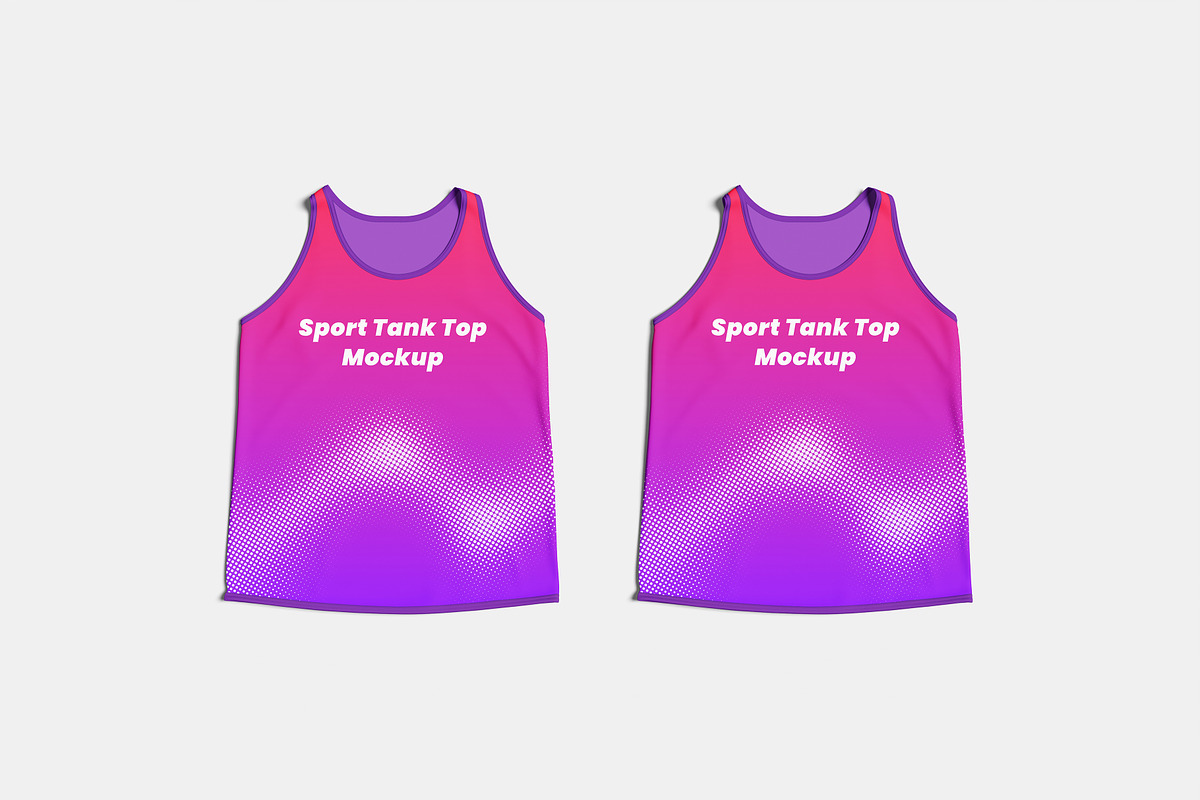 Sport Tanktop Mockup, a Shirt Mockup by Hazzpro_Std (Photo 5 of 5)