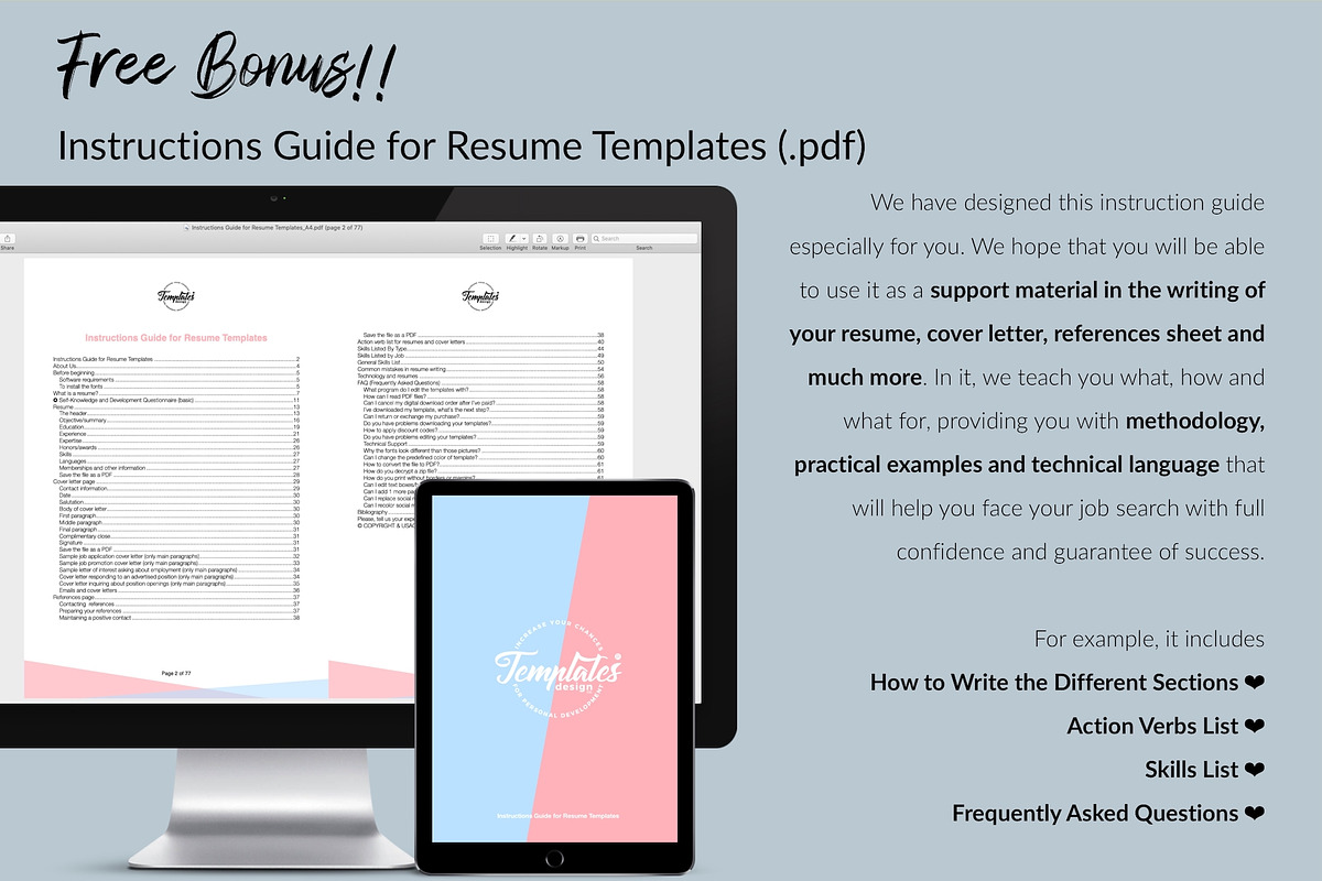 Creative Resume / CV - Gabriella, a Resume Template by Templates Design Co. (Photo 11 of 17)