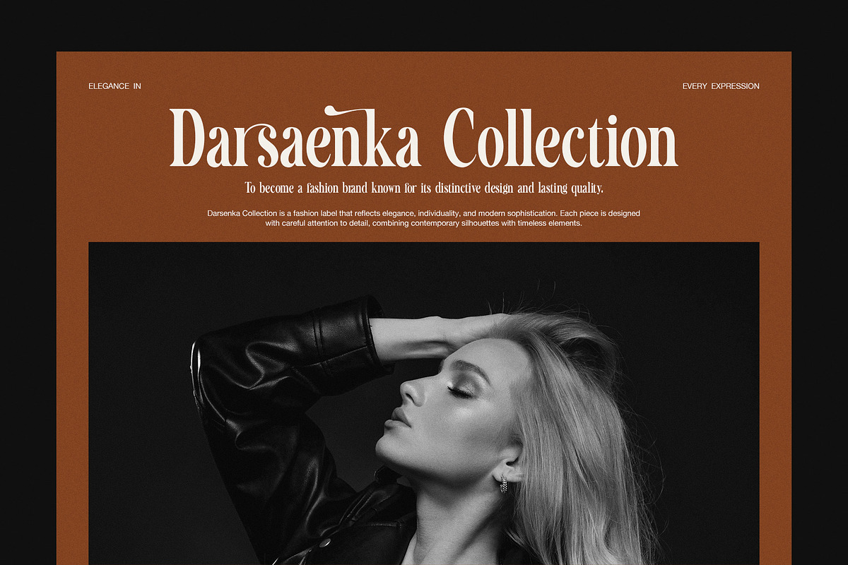 Maglin Elegant Serif Font, a Serif Font by Perfectype (Photo 3 of 8)