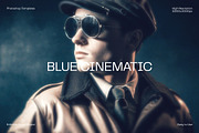 Blue Cinematic Photo Effect, a Layer Style Add-On by dokudokunomi (Thumbnail 1 of 5)