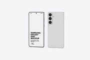 Samsung Galaxy S26+ Phone Mockup, an Android Mockup by UnicDesign (Thumbnail 9 of 11)