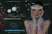 Shimmer Season: Holographic Tinsel, a Texture Graphic by Anzhelika (Thumbnail 1 of 11)