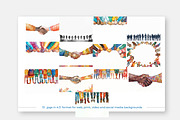 Friendship, Peace and Justice, a Background Graphic by karenfoleyphoto (Thumbnail 5 of 6)