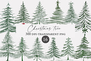 Christmas tree clipart, an Illustration by Designworld (Thumbnail 1 of 4)