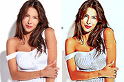 Oil Painting Photo Effect, an Action Add-On by DesignCave (Thumbnail 2 of 5)
