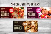 3 Special Gift Vouchers, a Card Template by emotions76 (Thumbnail 1 of 4)
