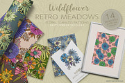 Wildflower Meadows Pattern Set, a Pattern Graphic by Sketchbook Designs (Thumbnail 6 of 10)