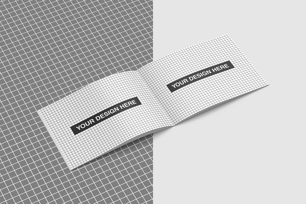 A4 Landscape Brochure Mockup, a Books & Magazine Mockup by graphiccrew (Photo 10 of 17)