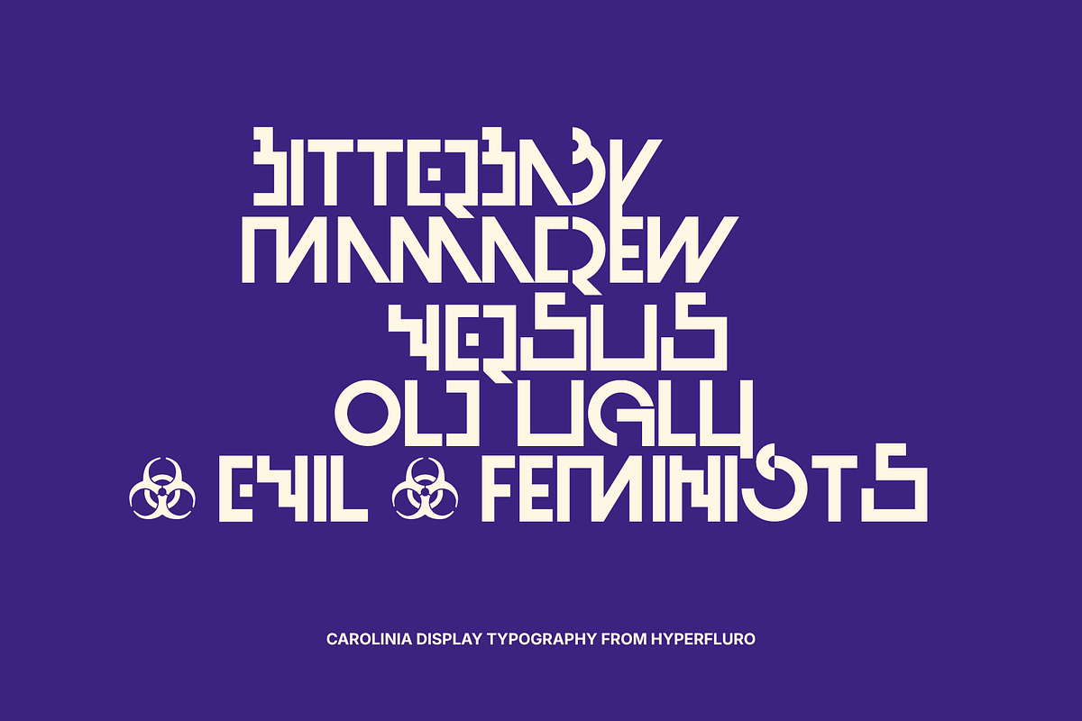 CAROLINIA MODERN BRANDING FONT 2026, a Sans Serif Font by HyperFluro (Photo 5 of 8)