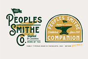 Wentworth Typeface, a Sans Serif Font by ngene (Thumbnail 4 of 10)