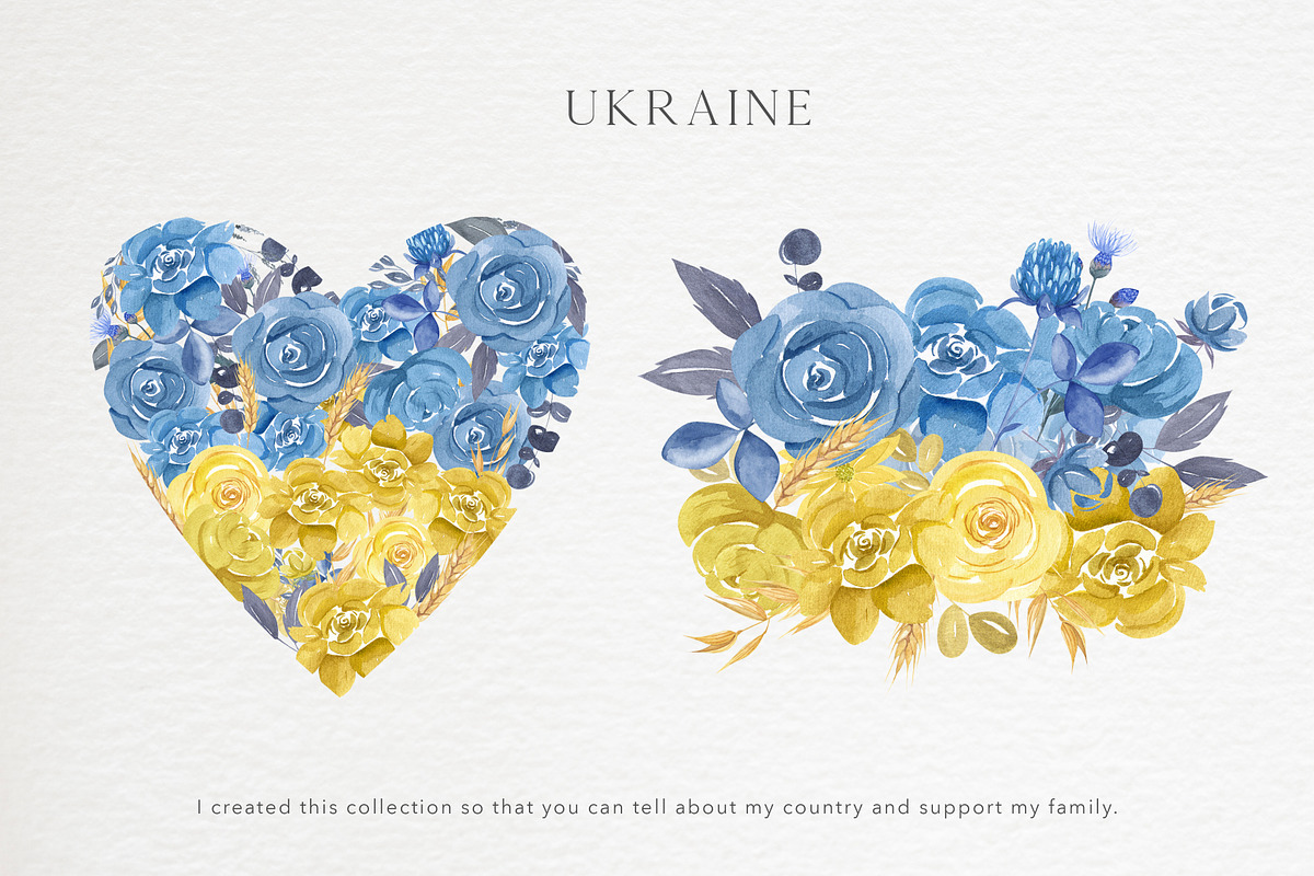 Ukraine. Watercolour collection., an Illustration by Ooh Lily (Photo 2 of 7)
