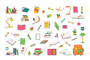 Books & Reading - Elements, Stickers, an Object Illustration by Verachana Dreams (Thumbnail 3 of 11)