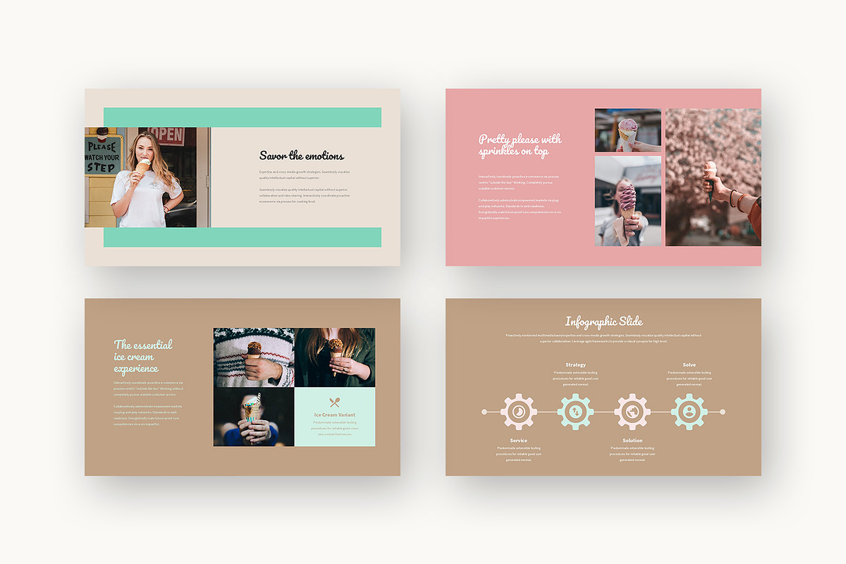 Taer : Dessert Shop Google Slides, a Presentation Template by Punkl Camp (Photo 6 of 16)