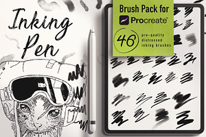 Inking Pen Brush Pack