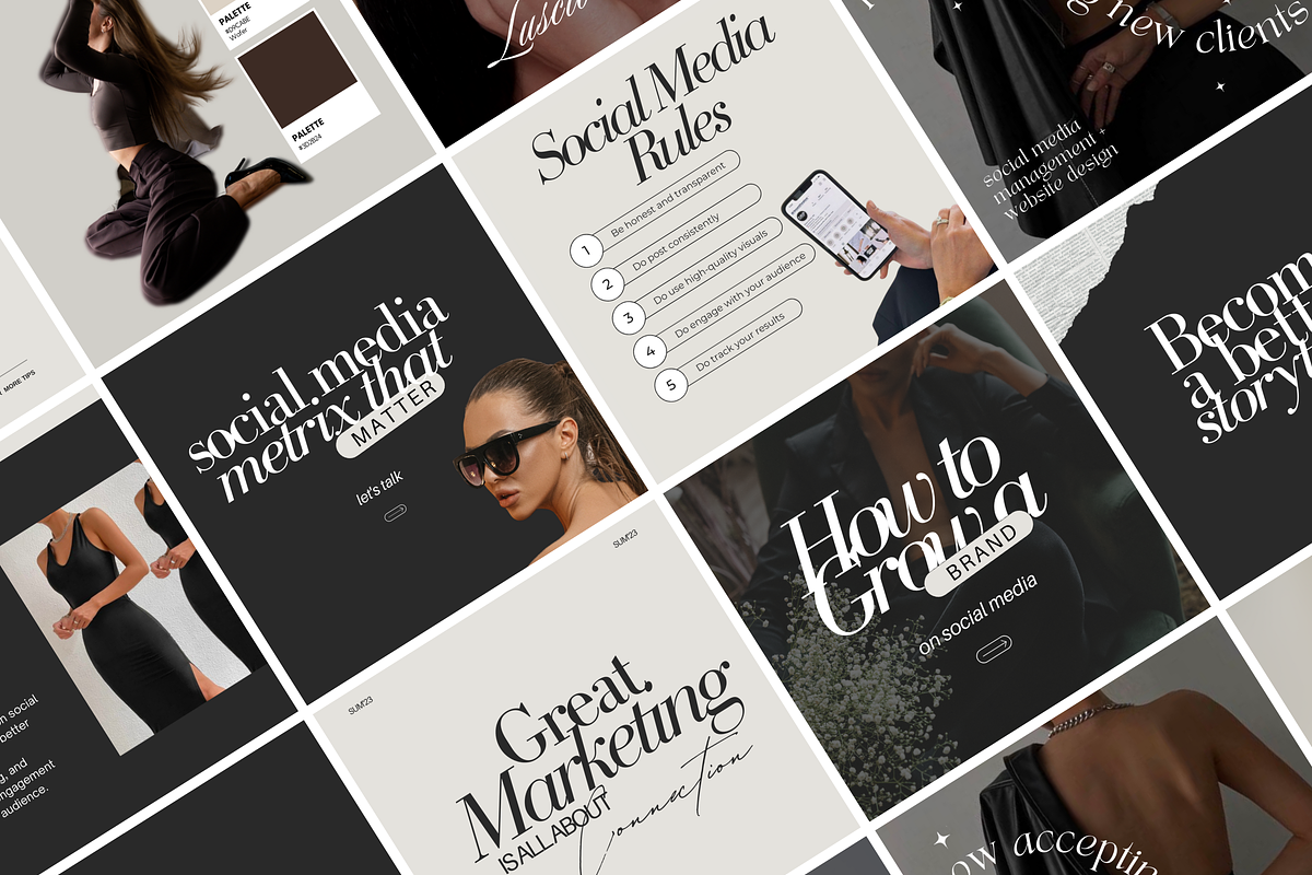 Instagram Templates for Canva, a Social Media Template by Design Driven Media (Photo 1 of 10)