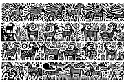 Vintage Animals and Pets Folk Art, a Decorative Illustration by devastd (Thumbnail 5 of 29)