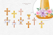 Easter christian cross clipart, an Object Graphic by CreativeByLu (Thumbnail 2 of 4)